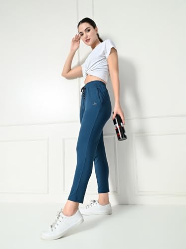 Image of FITINC Premium Trackpant with Zippers Pockets for Women - Best for Gym, Yoga, Workout and Casual Wear