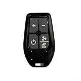 Jotekonoby Mando a distancia de repuesto para aire acondicionado compatible con todas las marcas de modelos de plástico duradero, diseño compacto, 6,2 x 3,2 cm, color negro