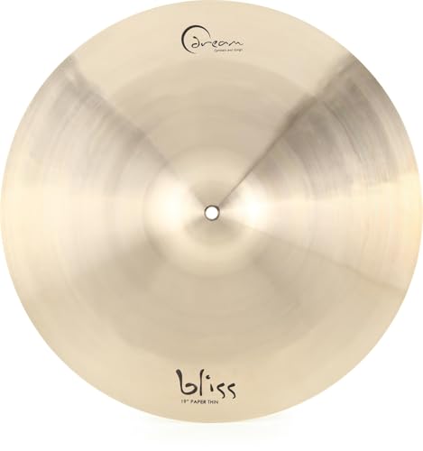 Dream Cymbals and Gongs BPT19 Bliss Paper Thin Crash Cymbal - 19 inch