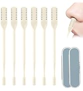 Nasal Hair Cutter, 2025 Upgraded Portable Manual Nasal Hair Trimmer for Women Men, 360° Rotating ...