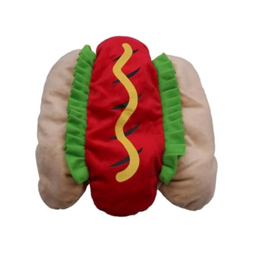 Disfraz para perro Hot Dog diseño divertido talla S miniatura 4