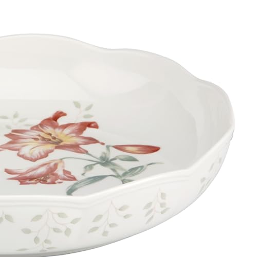 Lenox Butterfly Meadow Low Serve Bowl, White - - Image 4