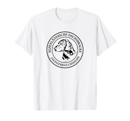 Alpine Badger Bracket Hunting Used Dog Hunter Dogs T-Shirt