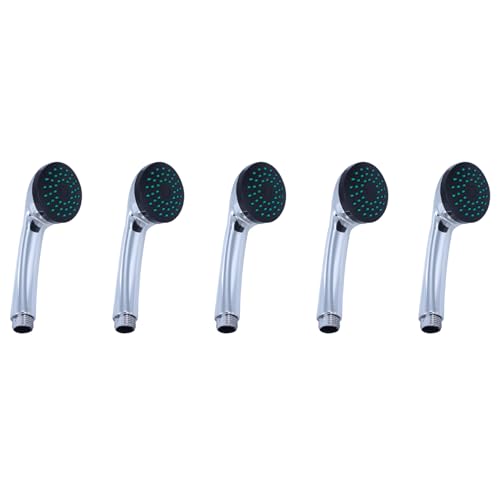Uikdjgu 5X Multi Funzione Cromo Economico Soffione Doccia ABS