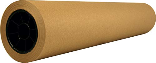Recycled Natural Brown Kraft Paper Roll │ 30” x 200’ │Made in USA
