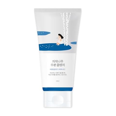 ROUND LAB Birch Juice Moisturizing Cleanser | Unclogs hidden sebum, Clears away dead skin cells., Soothing, Low pH, Gel Type Cleanser (5.07 fl.oz) Cover
