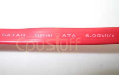 Cable SATA recto de 12 pulgadas SATA III CS12ISATA6G