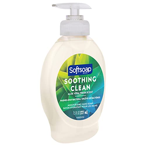 Softsoap Moisturizing Liquid Hand Soap, Soothing Clean Aloe Vera - 7.5 Fl Oz (Pack of 6) 10 Softsoap Moisturizing Liquid Hand Soap, Soothing Clean Aloe Vera - 7.5 Fl Oz (Pack of 6)