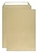 250 enveloppes C4 marron DIN 229×324mm rabat droit auto-adhésif sans fenêtre grande marron enveloppes d'affaires