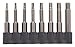 Price comparison product image VEGA 8-Piece SAE Hex Bits Set. Professional Grade Hex Head Allen Wrench 2 Inch Drill Bit Set. (5/64, 3/32, 7/64, 1/8, 9/64, 5/32, 3/16, 7/32) 150HX1A