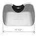 Shampoo Buddy Portable Hair Wash Basin for Children, Toddlers, Kids, Teens | Portable Shampoo Bowl for use on Bathtub or Sink (Grey)