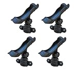 Brocraft 45 Degree Lund Boat Sport Track Rod Holder / Lund Boat Rod Holder - 4 Pack