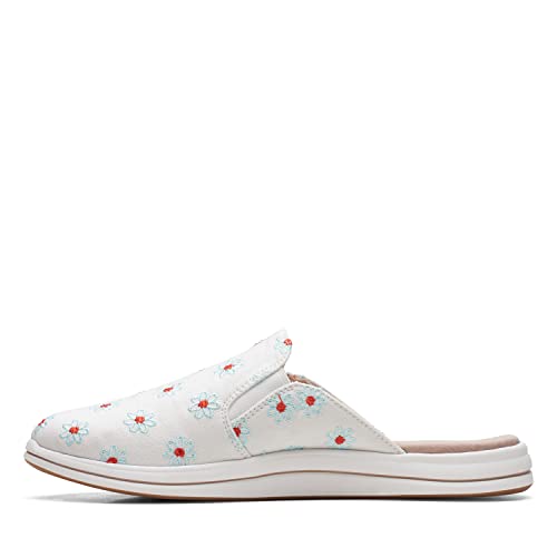 Clarks Breeze Shore Mule, Natural Canvas, 8 Medium #TOP6