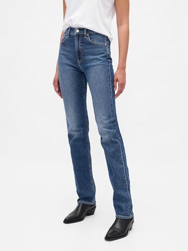Image of Gap Women's High Rise 90s Slim Straight Denim Jeans