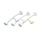 Snappi Windelklammer für Mullwindeln Stoffwindeln | 3er Pack | Große 1 (klein) (Hellblau/Weiß/Hellgelb)