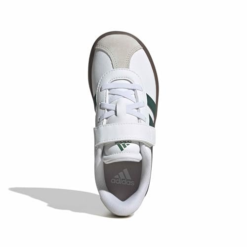 Image of adidas Kids' VL Court 3.0 Elastic Lace & Strap Shoe