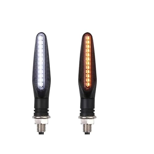 Clignotants feux de freinage coulants LED moto indicateur lumineux universel
