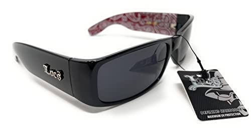 Locs Mens Hardcore Gangster Sunglasses Bandana Print4