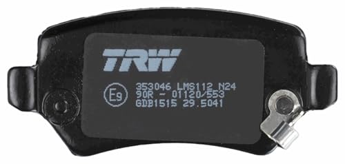 Trw GDB1515 Pastiglie Freno Set Di 4 Para Opel Corsa C (X01) 2000-2009 Assale Posteriore E Altri Veicoli - 5