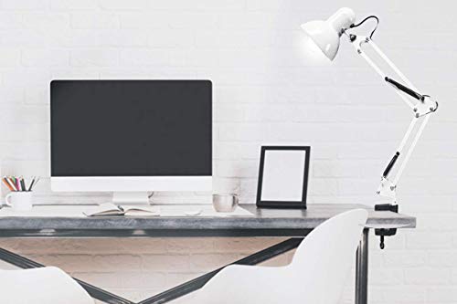 Luminária de Mesa Articulável Regulável Com Cores Luatek 780 (Preto)