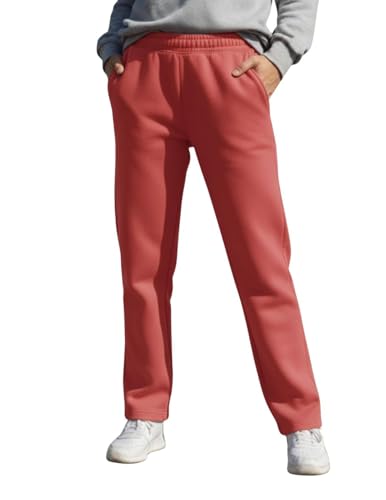 Image of Mack Jonney Women's Solid Fleece Track Pants | Warm & Durable Casual Lowers | Trendy Lowers-M5306