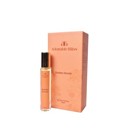 Image of Golden Drizzle Eau de Parfum | Long-Lasting Unisex Perfume | Rich Gourmand Fragrance with Rum, Dark Chocolate, Coffee, Caramel & Vanilla| Ideal Gift for Her