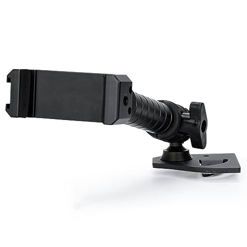 DITKOK Suporte de telemóvel para Jeep Wrangler JL/JLU 2018-2023 e Gladiator 2020-2023, compatível com iPhone Android Smartphone (lado do passageiro)