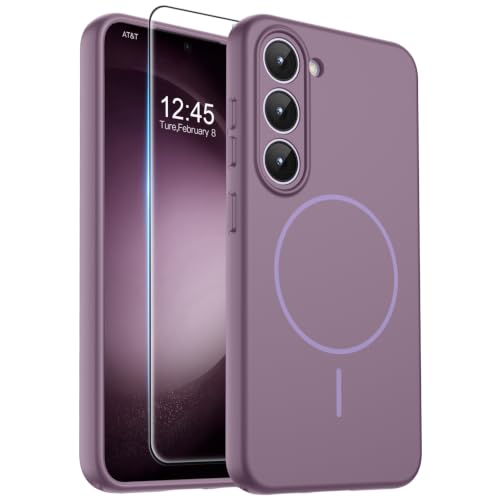 zapica Magnetic for Samsung Galaxy S23 Case, Purple