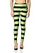 Rubie's Women's Wizard Of Oz Wicked Witch Of The West Leggings, Black/Green, One Size