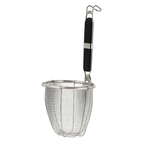 TOPBATHY Panier De Nouilles 36X36X36Cm Avec Poignée Tamis De Cuisine Pour Cuisson Et Égouttage Pâtes Légumes Ustensile Pratique Pour Cuisine Asiatique