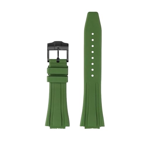 RWUXCYNTP ���o�[���v�X�g���b�v�ƌ݊����J�V�I 5611 GA-2100 GM-2100 GBM2100 ���v�o���h Casioak Ga2110 Gm2100 Gbm2100 �N�C�b�N�����[�X�u���X���b�g(Green-Black)