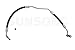 Sunsong 3402786 Power Steering Pressure Line Hose Assembly