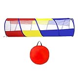 PERFECTHA Niños Tunnel Toy Children's KriechTunnel Baby Tunnel Niño Niño Túnelo KriechTunnel KriechTunnel Niños Al Aire Libre Tundler Tunler Play Tienda De Campaña Tienda De Bebé para Niños kindness