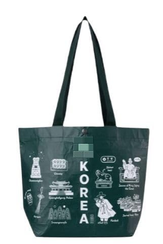 Amazon.co.jp: スタバ グッズ バッグ 韓国限定 トートバッグ グリーン 