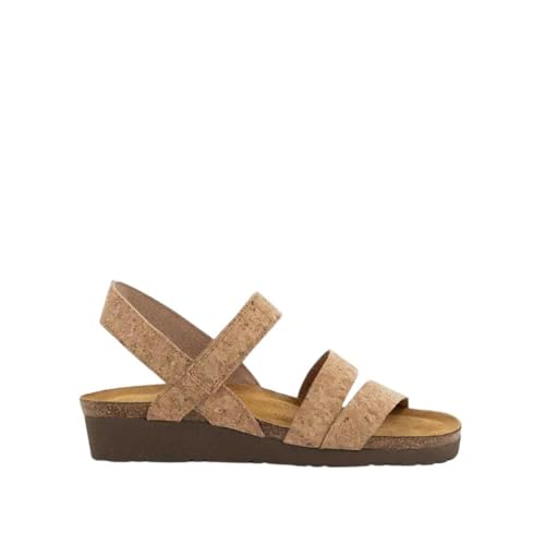 Image of NAOT Kayla Women's Sandals - Supportive 3-Strap Design with Backstrap, Cork & Latex Footbed - Arch Support - Travel-Friendly Comfortable Walking Sandals for All-Day Wear