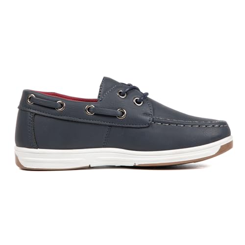 Image of Boys Loafers Kids Casual Boat Shoes School Boys Dress Shoes