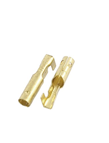 Conectores de Crimp hembra 3.5 mm Aexit 100 piezas miniatura 2