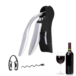 Janurium Hebel-Weinöffner TR141KAU46GP56QPDM29 mit Zubehör