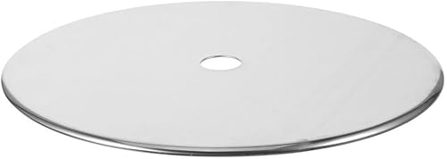 INOOMP Difusor de calor para estufa de gas, placa adaptadora de placa de inducción de 8.1 pulgadas para estufa eléctrica, placa de calor de gas de