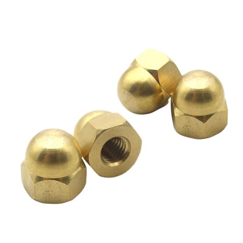 1〜20個 カバー半円エイコーンナット M3 M4 M5 M6 M8 M10 M12 M14 M16 M18 M20 装飾ドームヘッド保護真鍮キャップナット(M3 (20pcs))