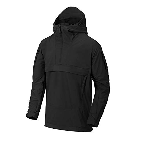 Helikon-Tex Men's Anorak Mistral Soft Shell Jacket Black