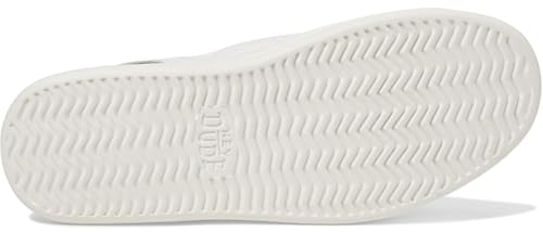Image of HEYDUDE Women's Sunapee Slip on Sneakers, Mesh Stripe White, 10