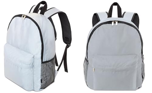 BLUECHOLON Reflektierender Rucksack für Herren, Damen, 18 l, aus...