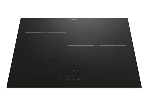 Haier Series 2 HAI633CD/E1 Placa de Inducción, 3 Zonas de Cocción, Ancho 60cm, Controles Independientes, Potencia total 7.4kW, 9 niveles de potencia + Booster, Paellero de 29 cm, Negro - imagen 3