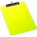 Sparco Transparent Clipboard, neon green