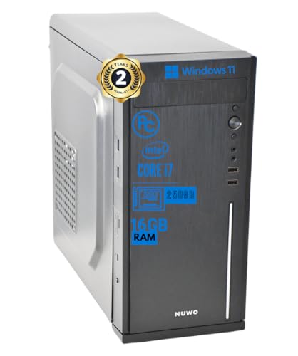 Pc Fisso i7 16GB RAM 250GB SSD Windows 11 Pro