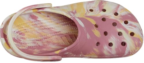 Image of Crocs Unisex-Adult Classic Marbled Tie-dye Clog