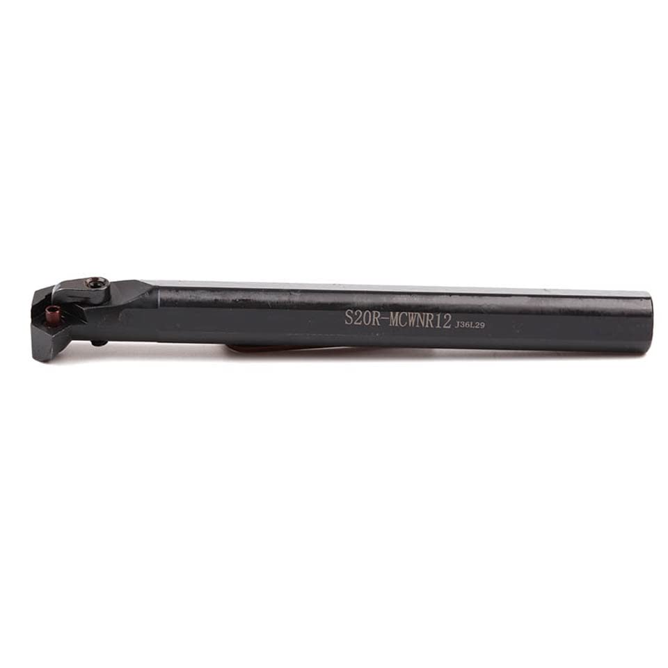 1pc Internal Turning Tools MCWNR S20R-MCWNR12 S25S-MCWNR12 S20R-MCWNL12 CNC Lathe Tool Holder Use CNMG12 Carbide Inserts Boring Bar(S20R-MCWNR12)