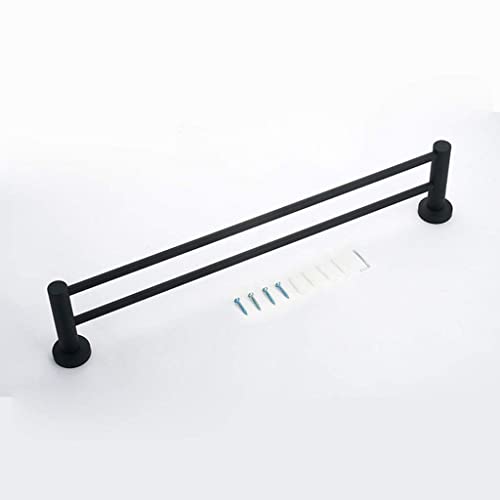 Porte-Serviettes double en acier inoxydable support mural 60.5cm cuisine