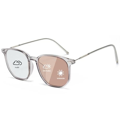 Opiniones de Frame Azul los más recomendados. 50 Cyxus Lentes Fotocrómicas para Hombre y Mujers, Armazones de Gafas Anti Luz Azul Anti Tensión de Oojos Monturas de Lentes Protección UV